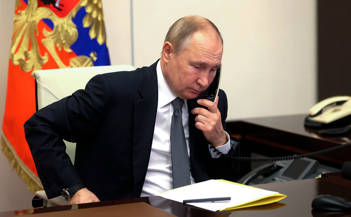Путин поговорил с Макроном по телефону в третий раз за неделю