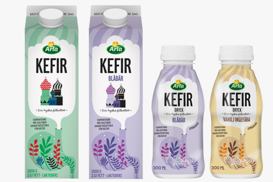 Arla перестанет выпускать кефир с храмом Василия Блаженного на упаковке