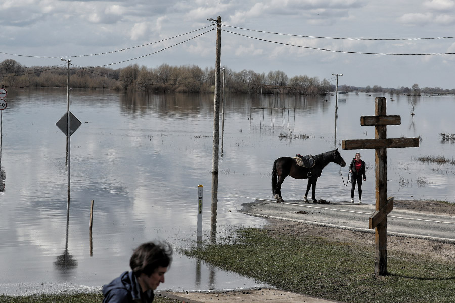 Паводок в Московской области. Фоторепортаж