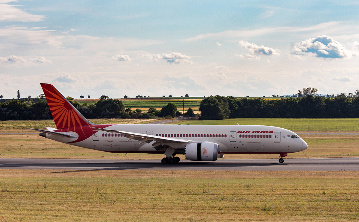 Air India прекратила продажу билетов на рейсы между Москвой и Дели