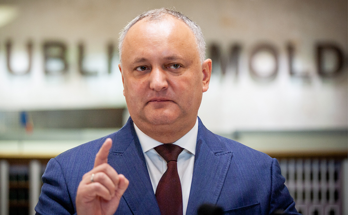 Экс-президента Молдавии Додона заподозрили в измене родине
