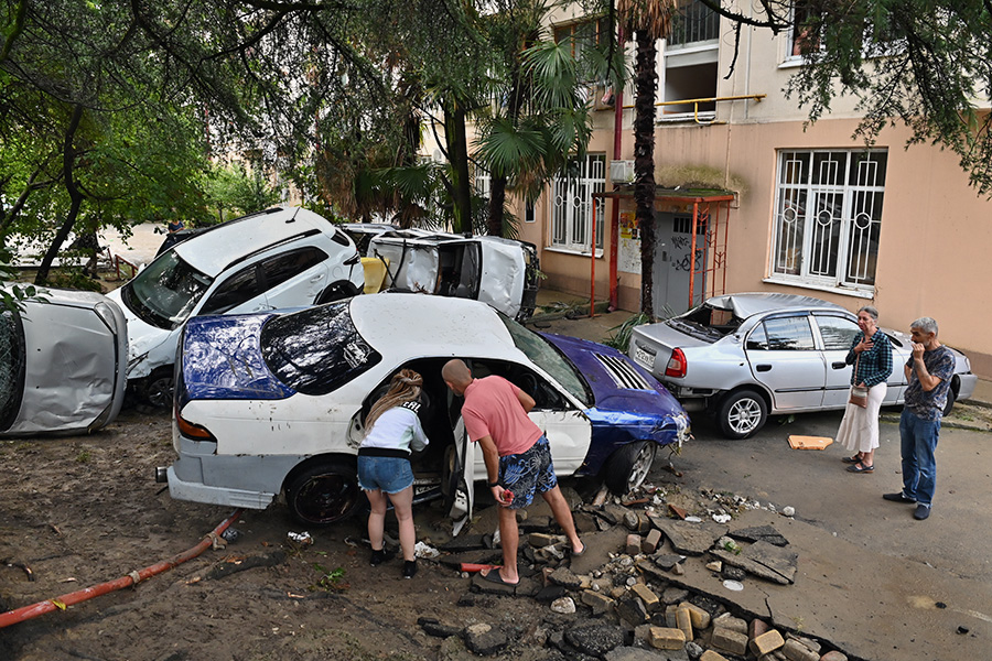 Последствия потопа в Сочи. Фотогалерея