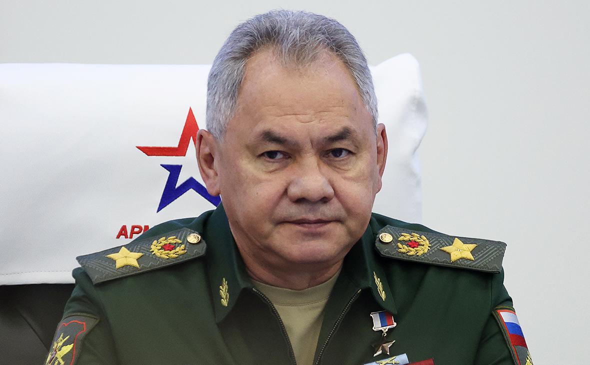 Шойгу объяснил начало операции на Украине «неприемлемыми угрозами» России