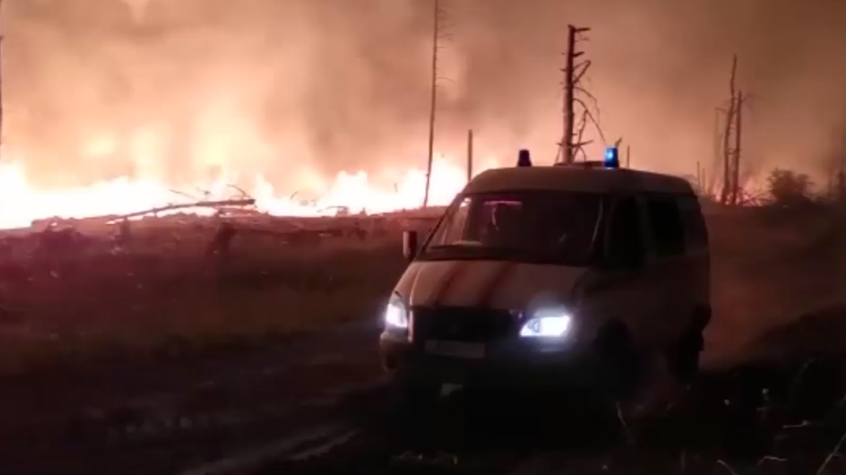  Площадь пожара в Ростовской области увеличилась в 100 раз 