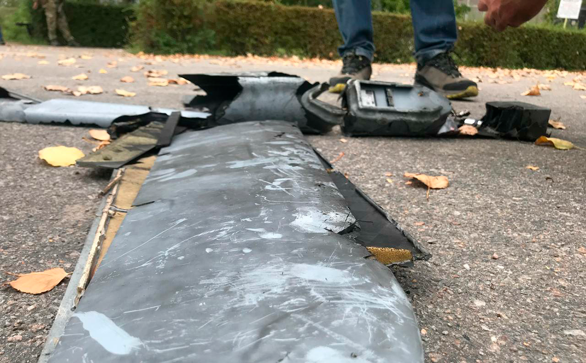 БПЛА сбросил взрывное устройство рядом с администрацией Мелитополя