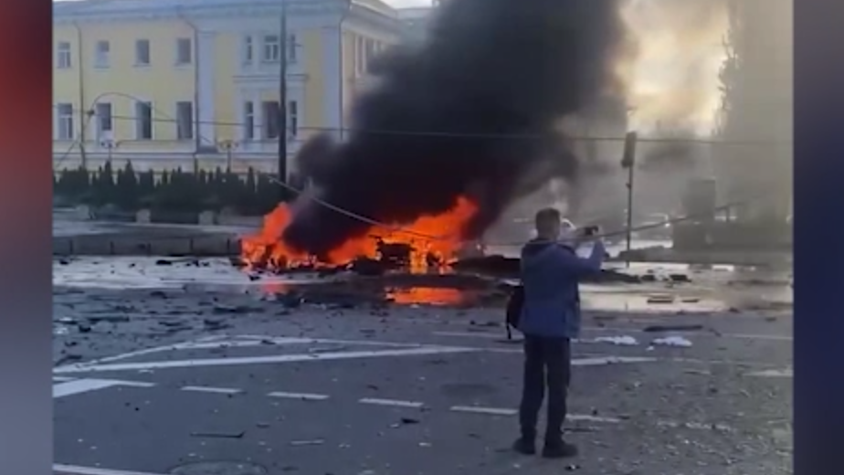  В Германии заявили, что при ударах в Киеве пострадало здание посольства 