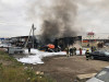 Два человека пострадали при пожаре в автосервисе в Новой Москве
