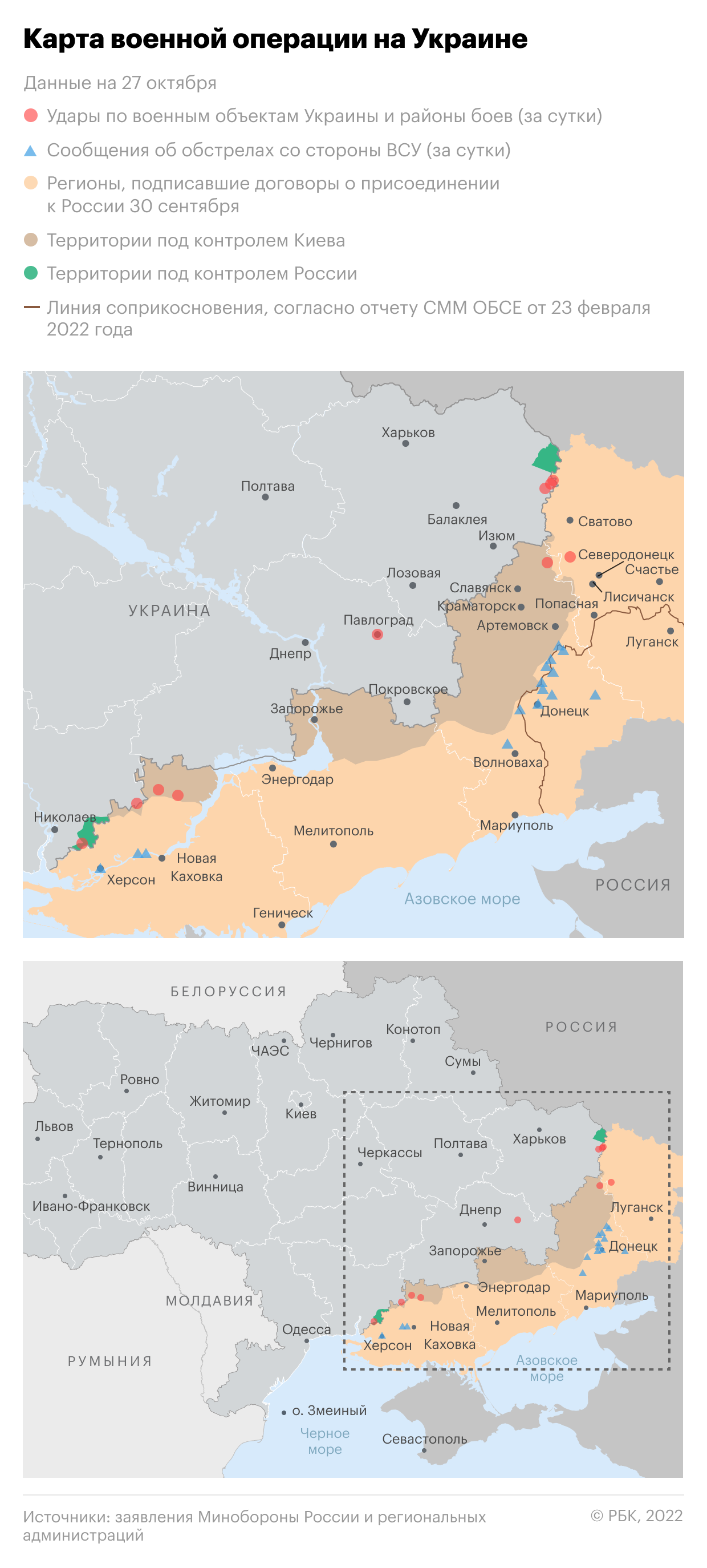 Военная операция на Украине. Онлайн