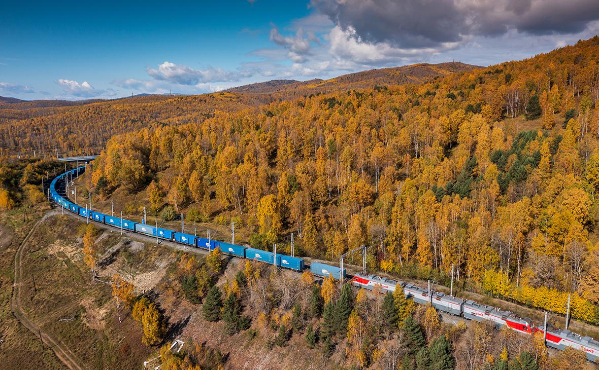 Транзит контейнеров по железным дорогам России упадет на 25%