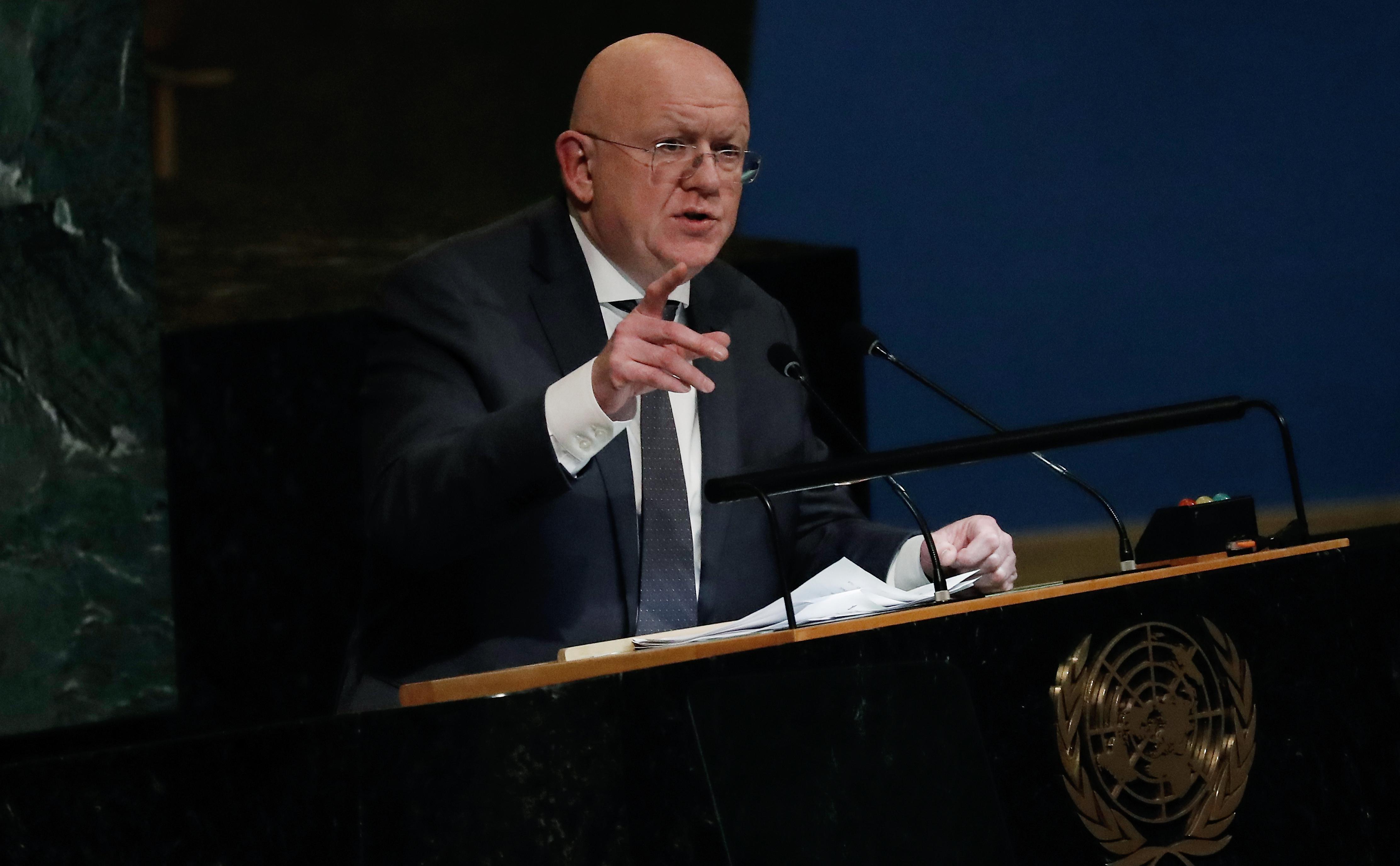  Россия распространила в СБ ООН письмо о ситуации на Каховской ГЭС 