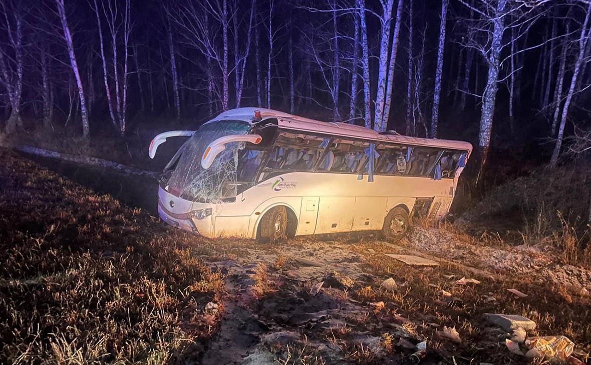 В Челябинской области 13 человек пострадали в ДТП с автобусом