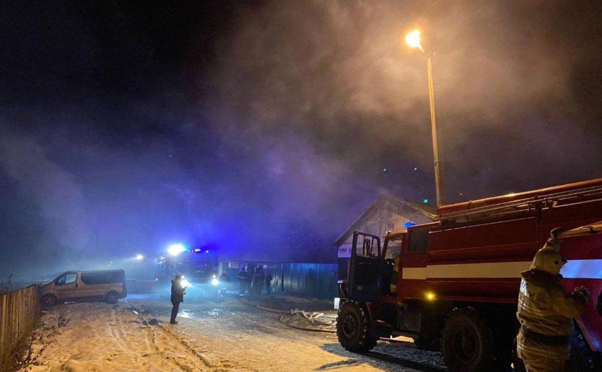 В Ленинградской области взорвался газопровод