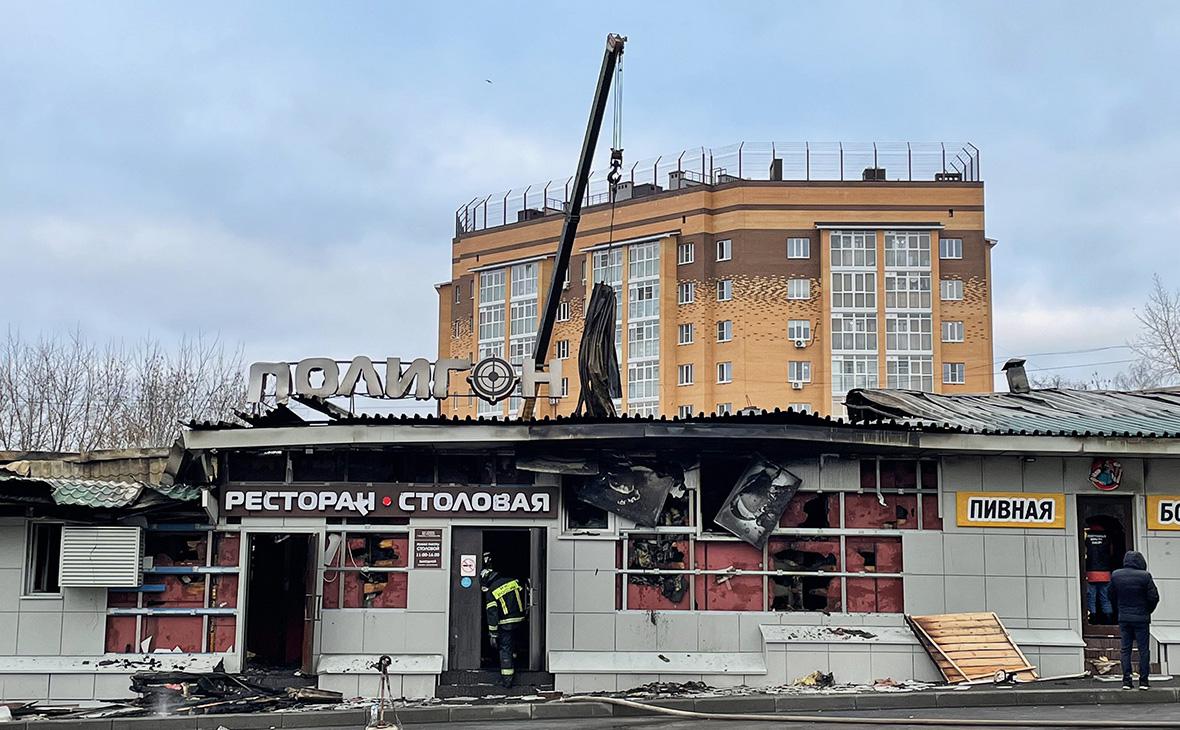 СК допросил собственника здания сгоревшего костромского кафе