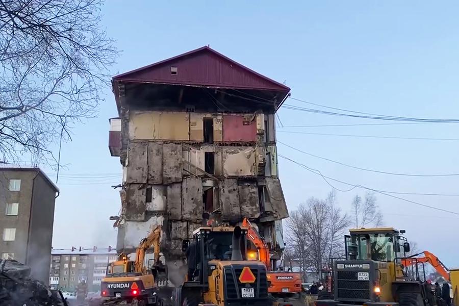 В Тымовском районе Сахалина объявили траур после взрыва газа в доме