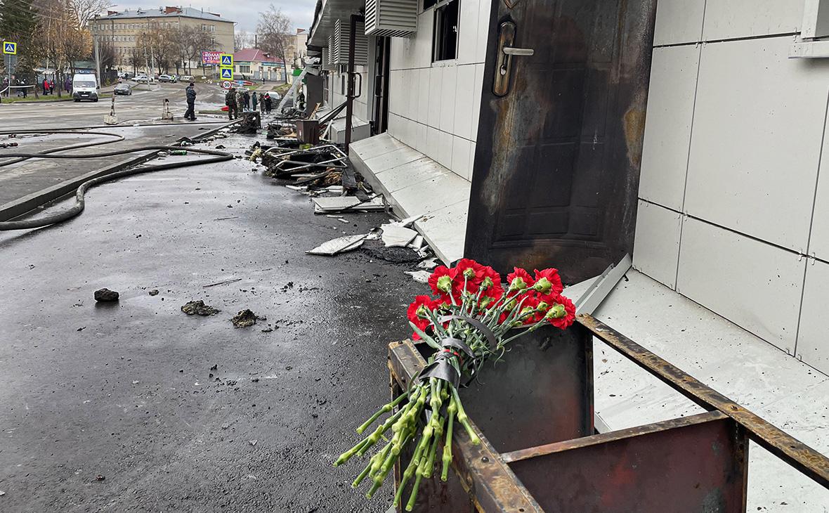 Появилось видео, снятое в начале пожара в костромском клубе «Полигон»