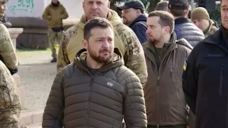  Зеленский в Херсоне заявил о высокой цене боевых действий 