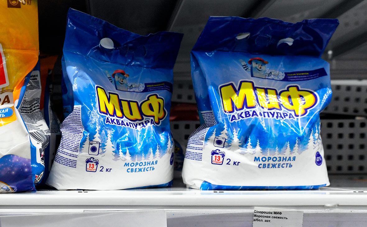 В Белоруссии запретили продавать один из порошков «Миф»