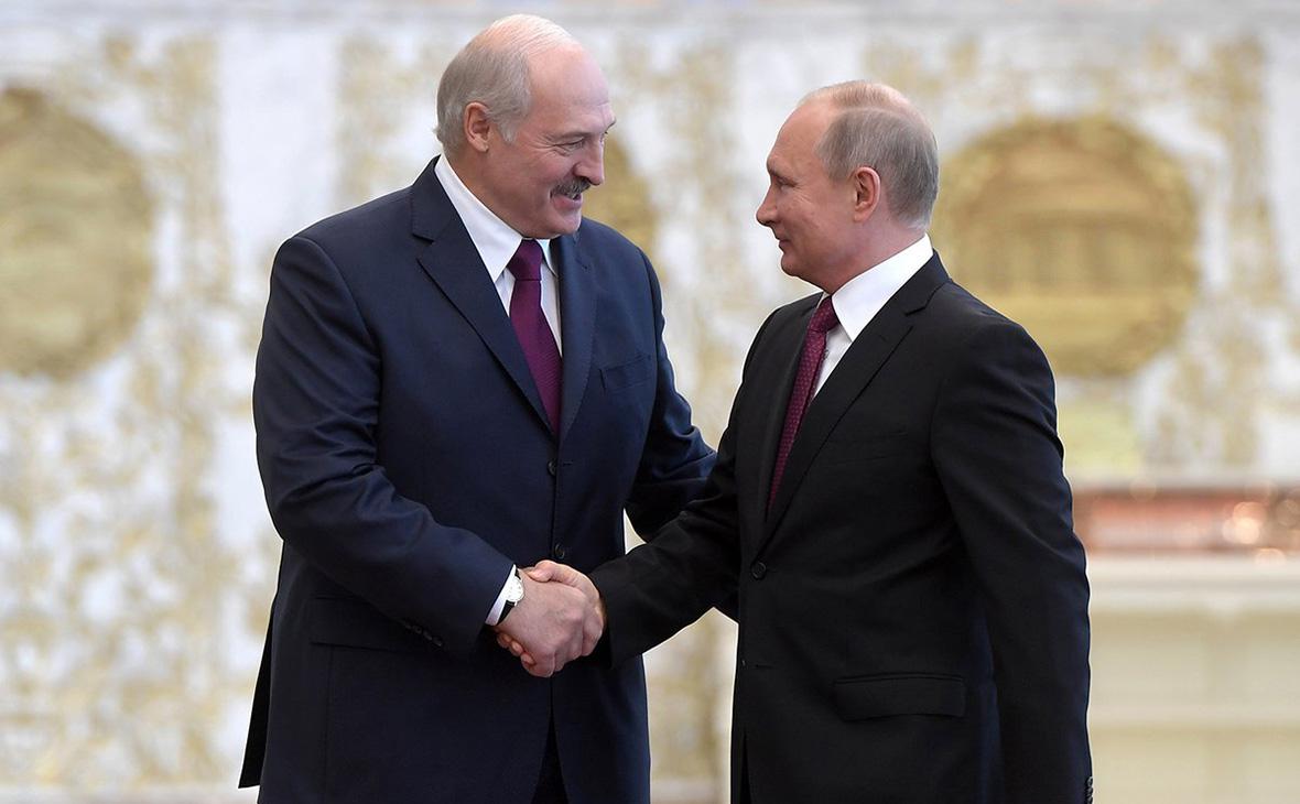 Путин прибыл в Минск
