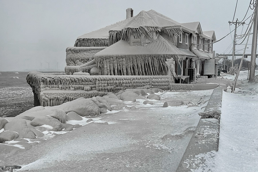  Аномальные морозы в США. Фоторепортаж 