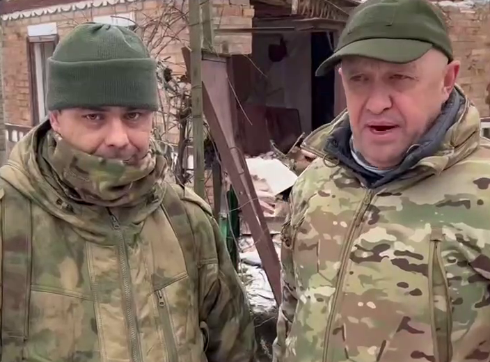 Пригожин показал командовавшего взятием Соледара