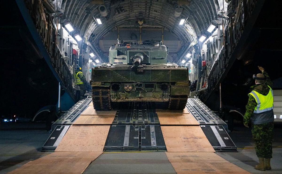 Запад не смог собрать два батальона «Леопардов» для Украины