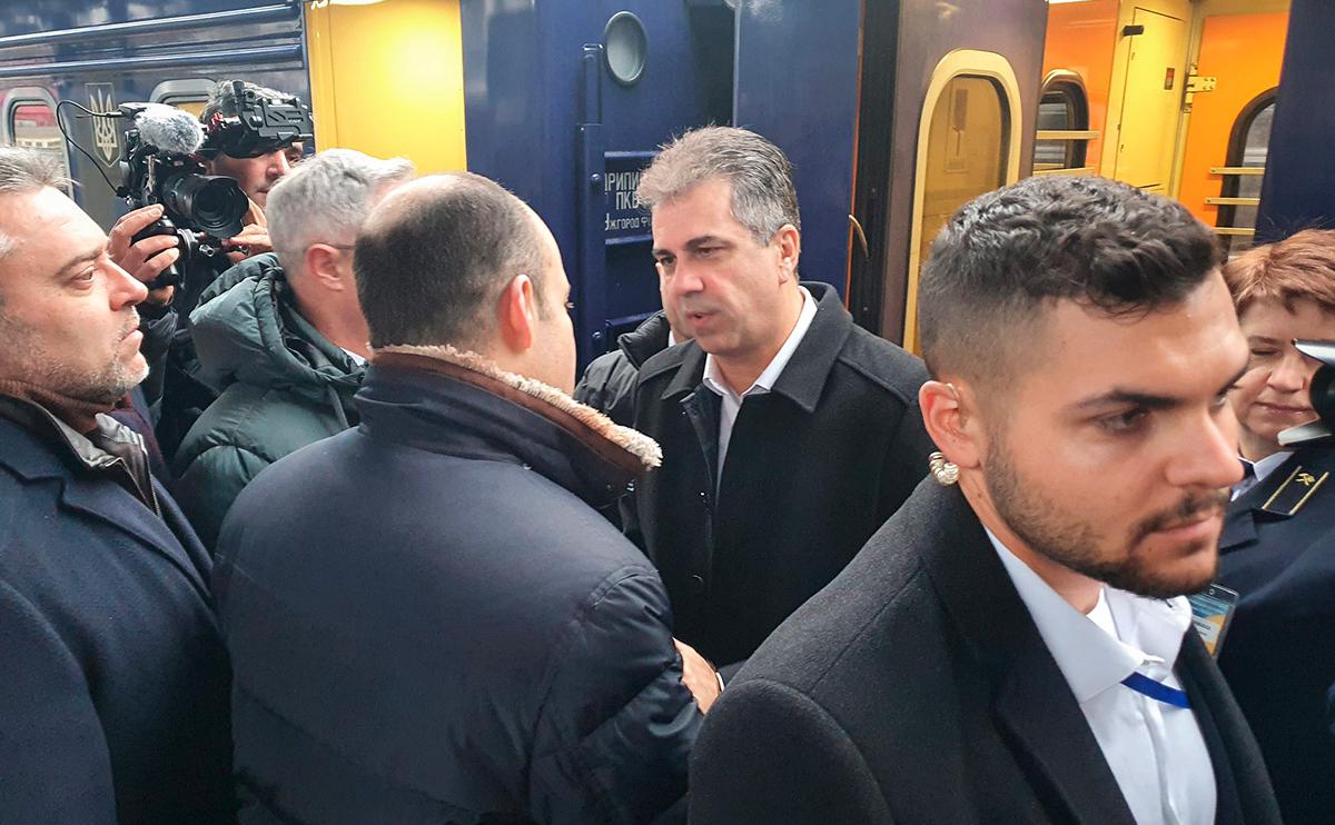 Глава МИД Израиля приехал в Киев на встречу с Зеленским