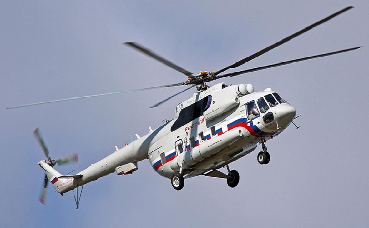  Вертолет Ми-8 совершил аварийную посадку в Кузбассе 