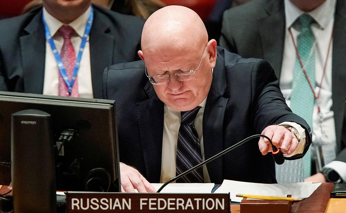 Небензя назвал западный проект резолюции в ООН по Украине антироссийским
