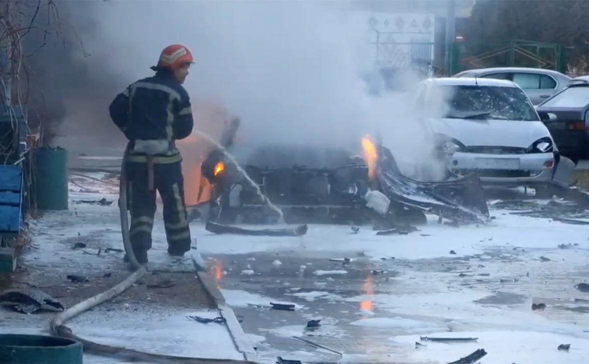 Власти Энергодара сообщили о пожаре площадью 4 га из-за удара дронов ВСУ