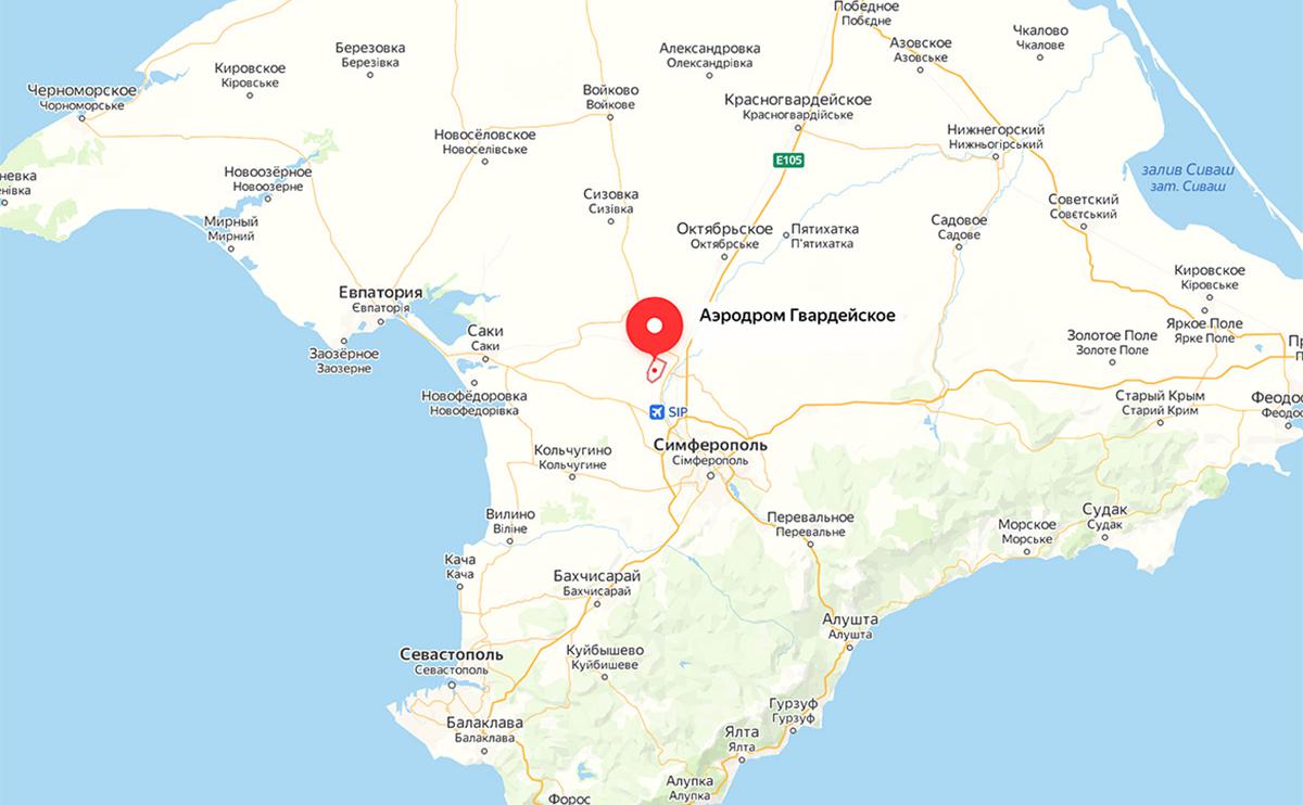 Аксенов сообщил о сбитом беспилотнике в Симферопольском районе Крыма