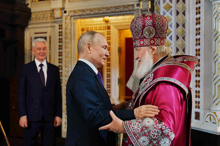 Как встретили Пасху в России. Фоторепортаж