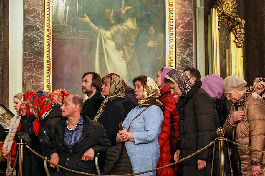 Как встретили Пасху в России. Фоторепортаж