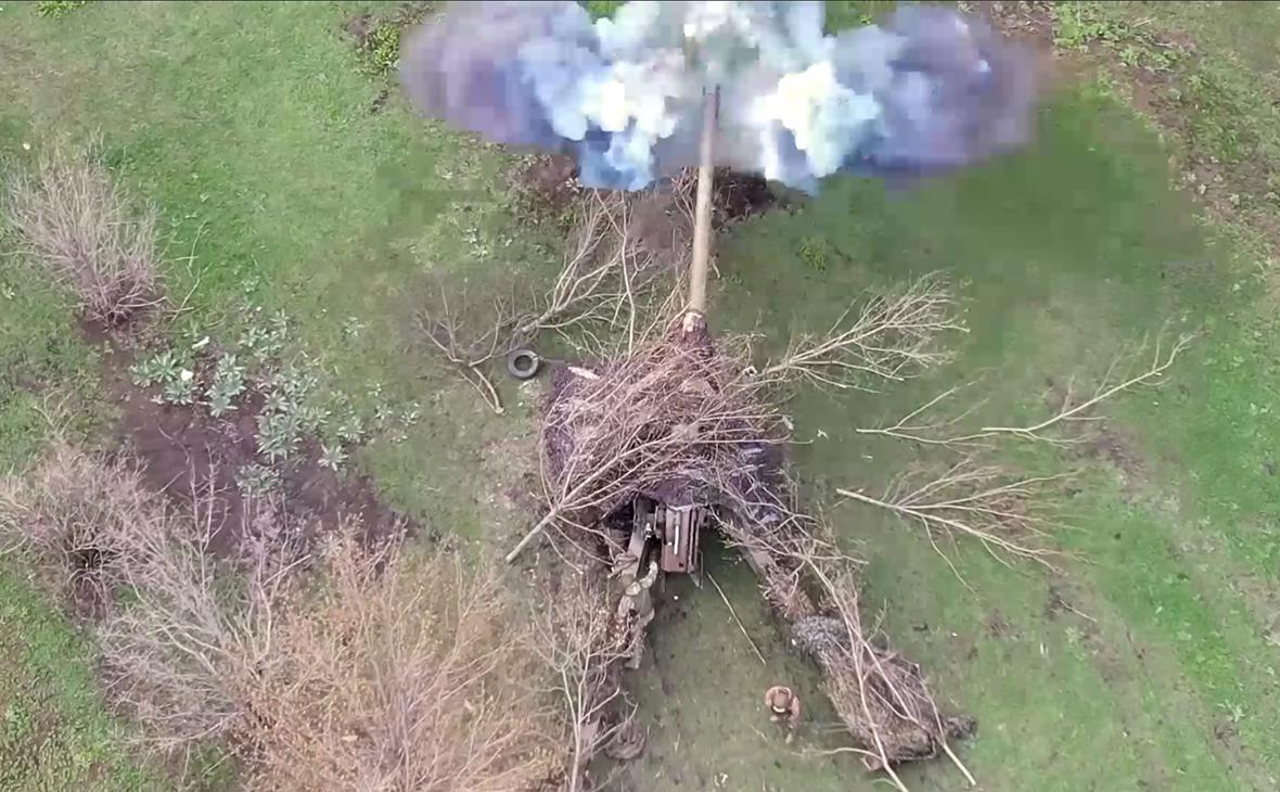 Минобороны сообщило об уничтожении трех складов с боеприпасами ВСУ