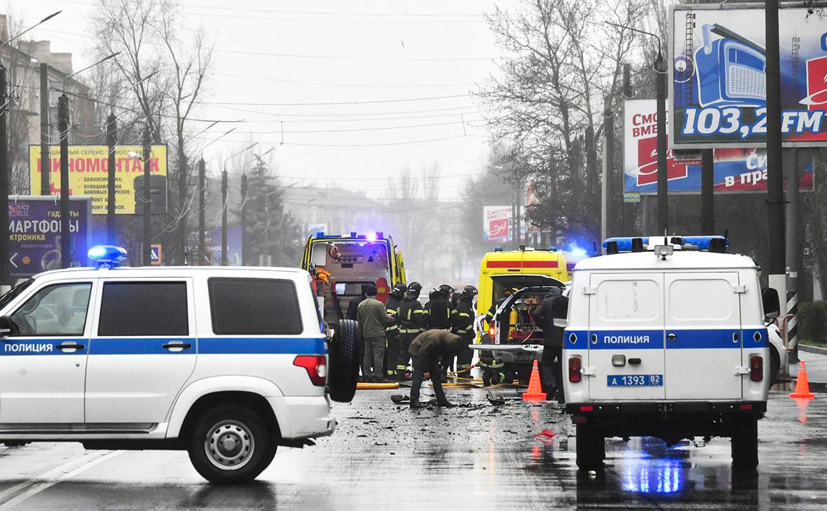 В Мелитополе взорвался автомобиль