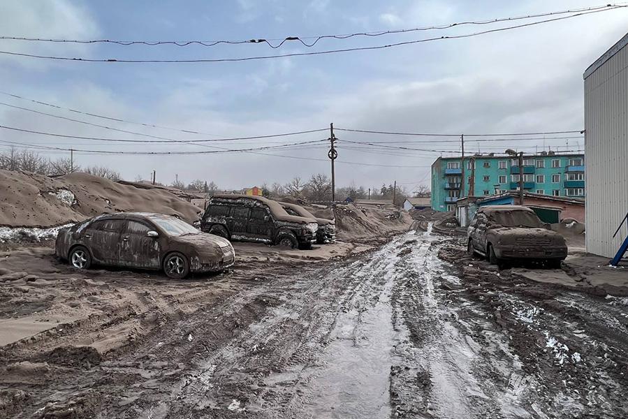  Росавиация присвоила выбросу пепла вулкана Шивелуч красный код опасности 