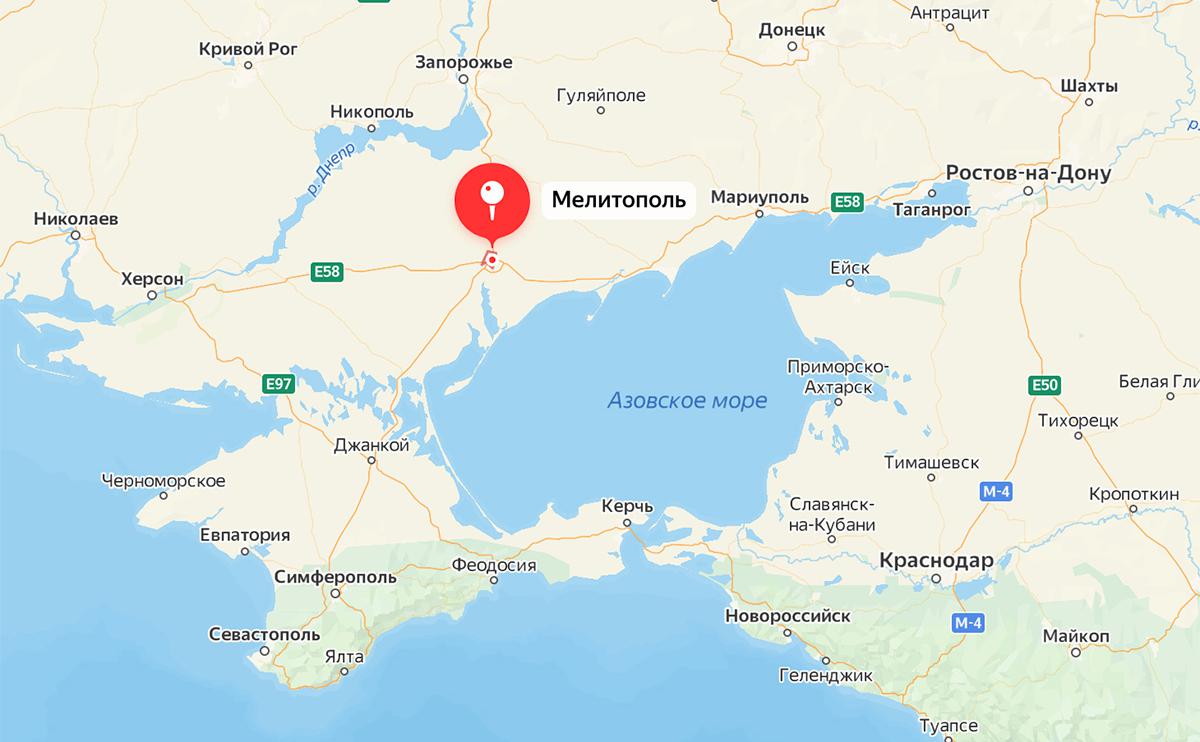 Мелитополь и Токмак попали под обстрел
