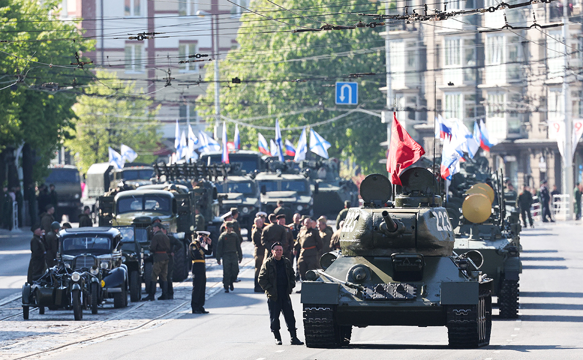 Парады победы в городах России. Фоторепортаж