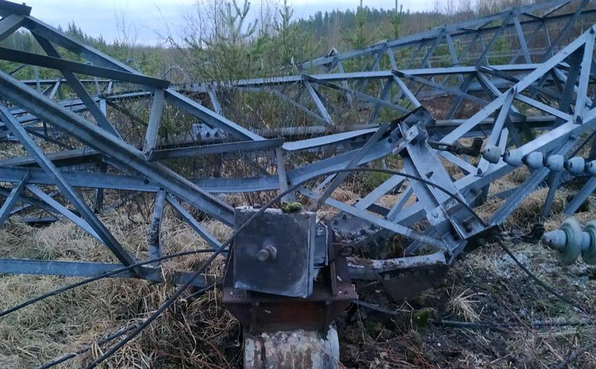 В ФСБ раскрыли детали о бомбе на опоре ЛЭП в Ленобласти
