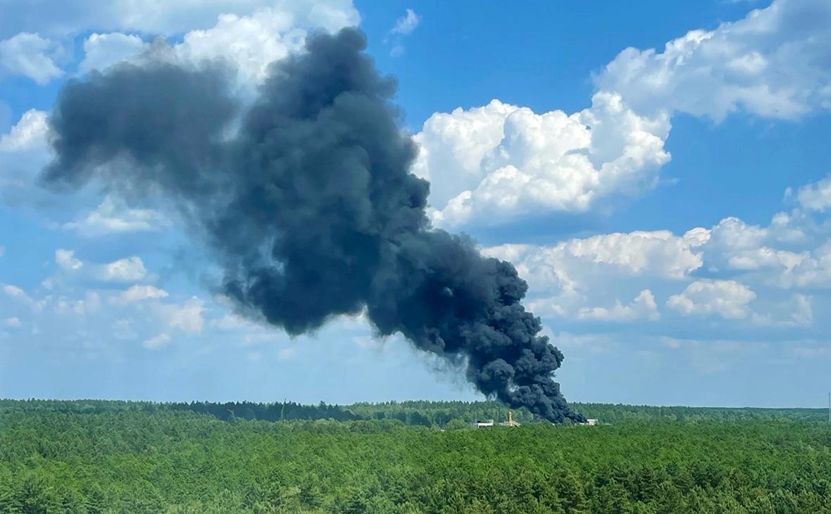 В Брянске на стройке военного госпиталя второй раз за месяц возник пожар