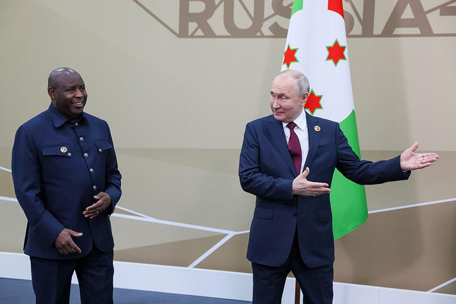 Путин и главы африканских государств приняли совместную декларацию