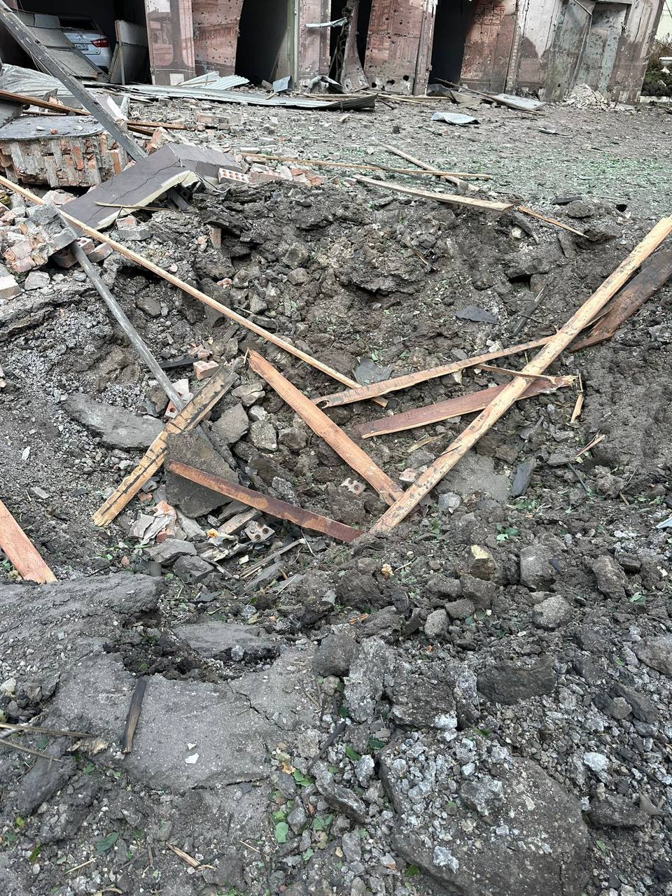 Последствия взрыва ракеты в Таганроге. Фоторепортаж