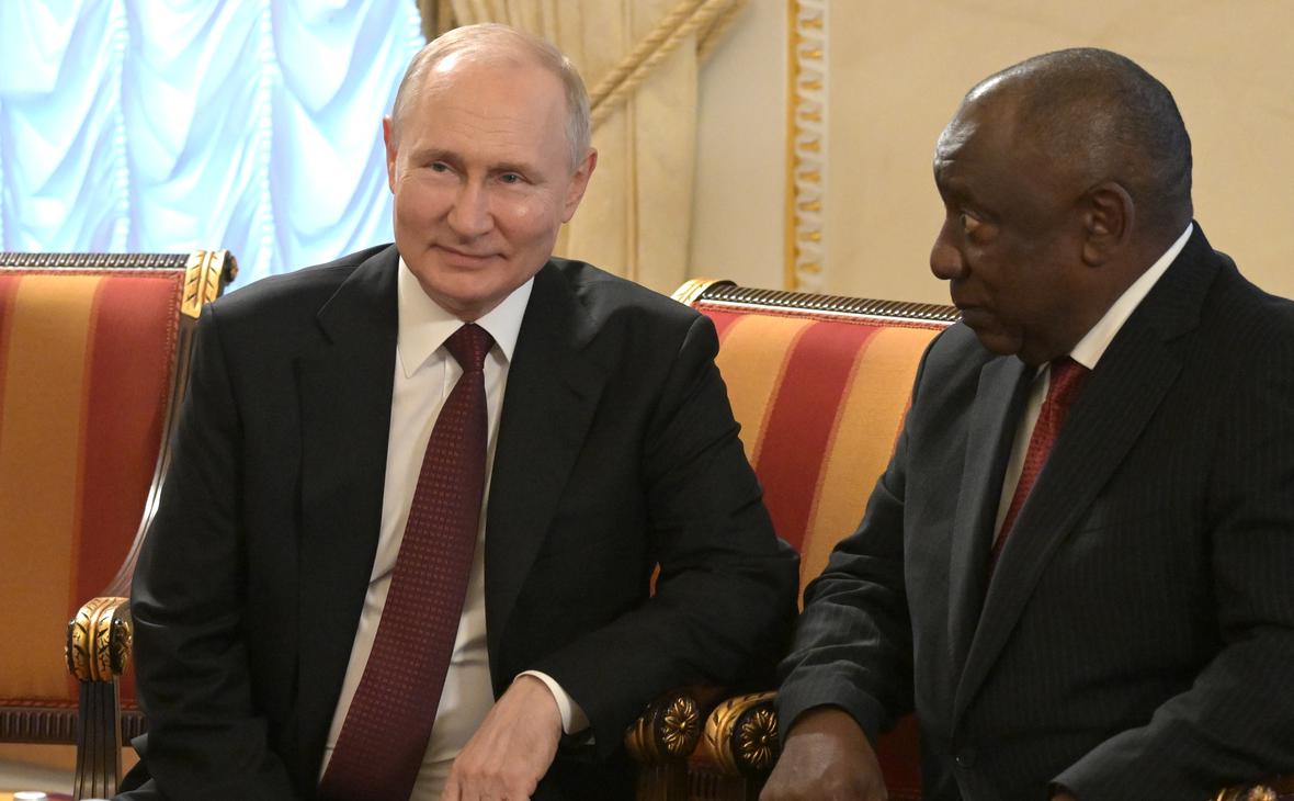 Путин поговорил с главой ЮАР после предложений отказаться от саммита