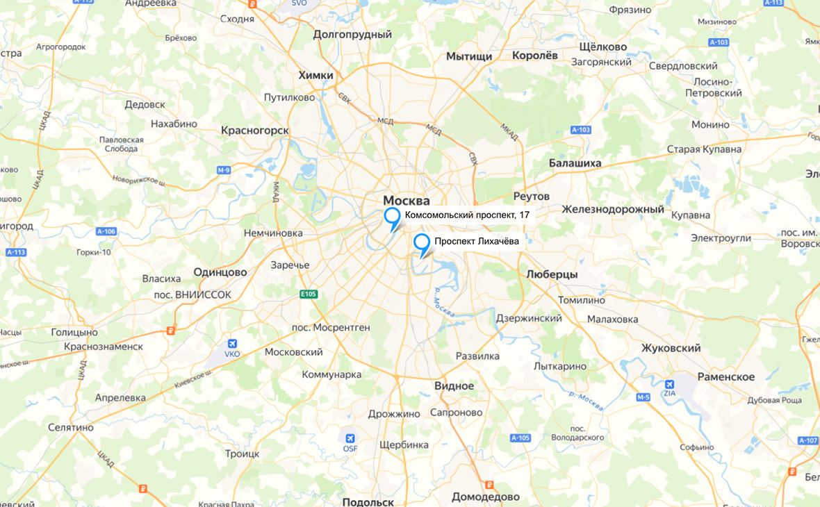 В Новой Москве упал беспилотник