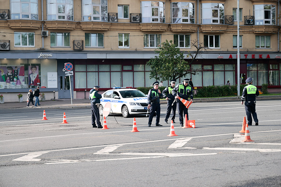 Последствия атаки беспилотников в Москве. Фоторепортаж