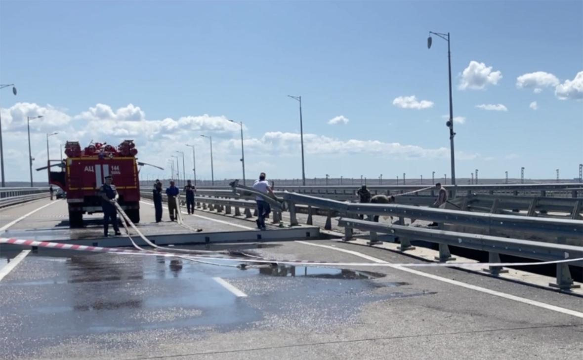В Великобритании отвергли причастность к подрыву Крымского моста