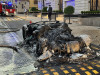 В центре Москвы сгорел суперкар Lamborghini
