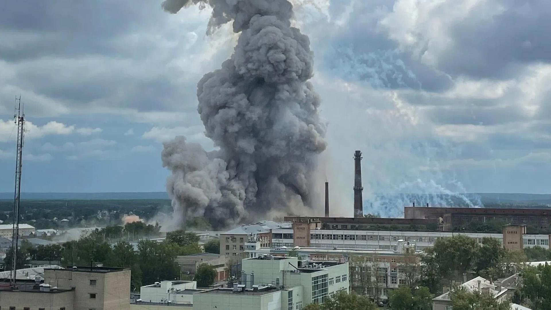 Взрыв на территории завода в Сергиевом Посаде. Главное