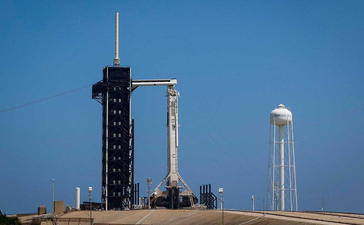 NASA отправило к МКС корабль Crew Dragon с россиянином на борту