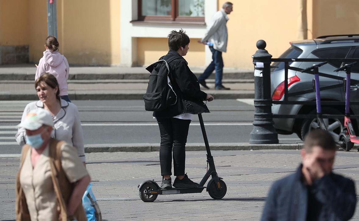 В Москве с 1 сентября от наезда электросамокатов пострадали 11 детей