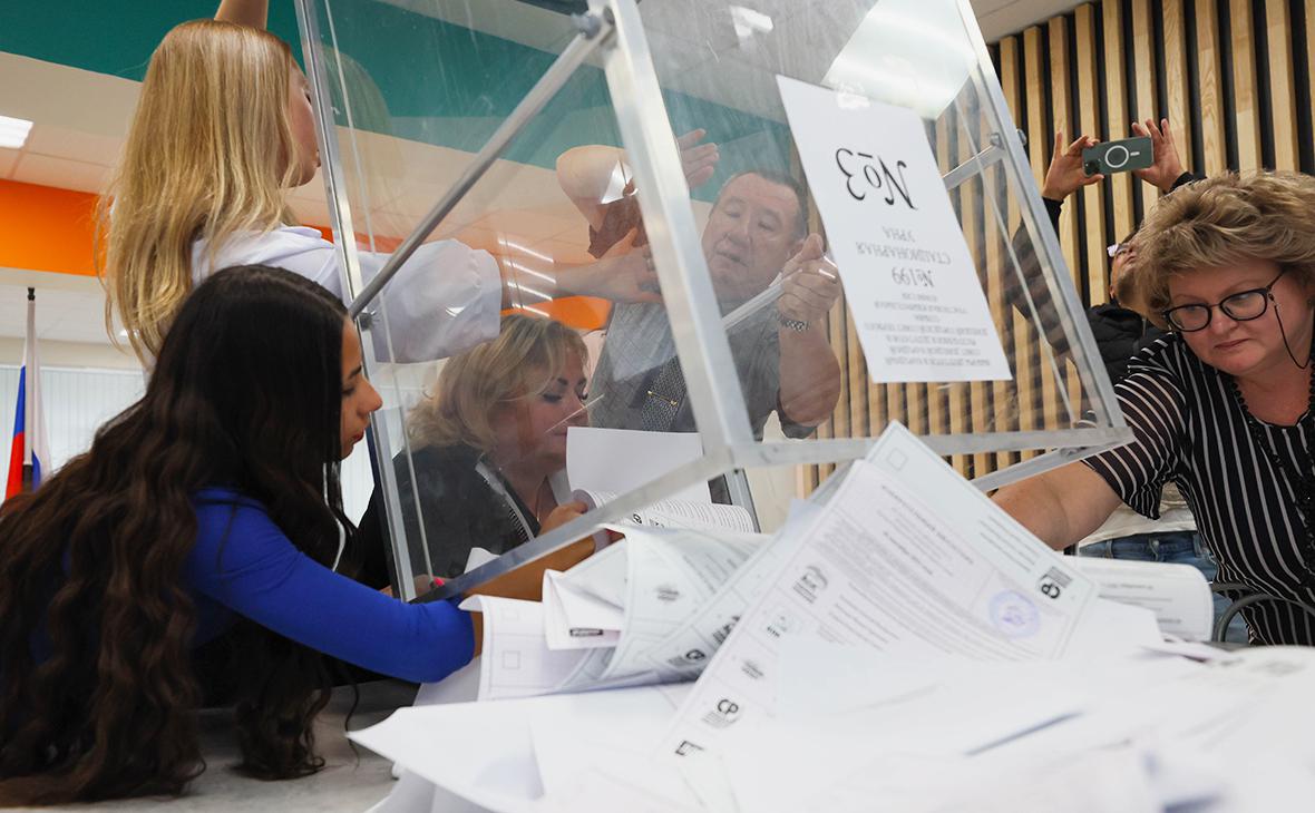 Результаты губернаторских выборов 2023 года. Инфографика